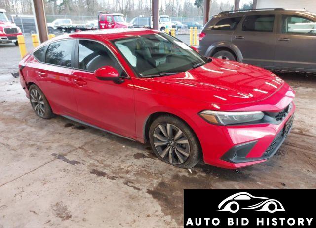 Honda Civic Ex-L /Ex-L W/O Bsi 2023 Red 1.5L