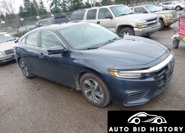 Honda Insight Ex 2019 Blue 1.5L