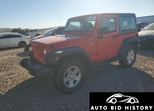 Jeep Wrangler Sport 2016 Red 3.6L  6