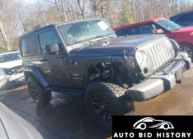 Jeep Wrangler Sahara 4X4 2017 Black 3.6L