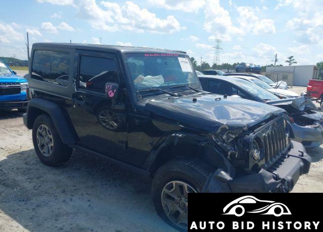 Jeep Wrangler Rubicon 2014 Black 3.6L