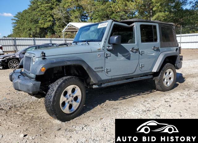 Jeep Wrangler Unlimited Sport 2015 Blue 3.6L  6
