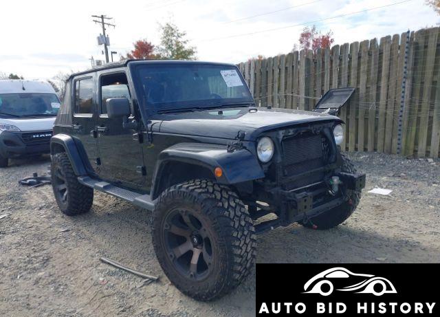 Jeep Wrangler Unlimited Sahara 2012 Black 3.6L