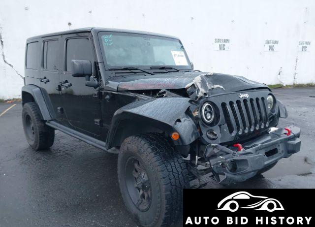 Jeep Wrangler Unlimited Rubicon Hard Rock 2015 Black 3.6L