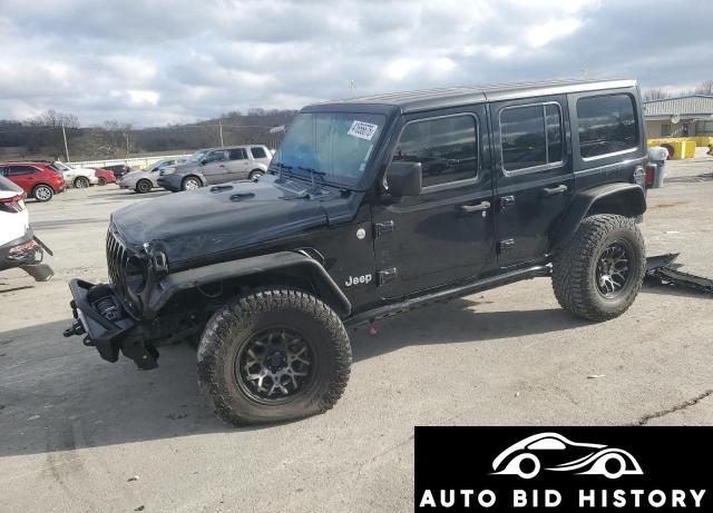 Jeep Wrangler Unlimited Sport 2019 Black 3.6L  6