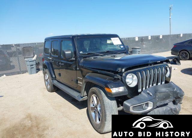 Jeep Wrangler Unlimited Sahara 4X4 2021 Black 2.0L