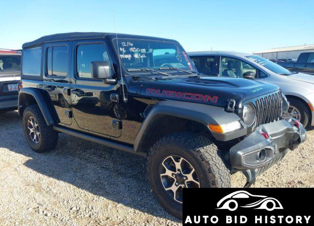 Jeep Wrangler 4-Door Rubicon 4X4 2023 Black 2.0L