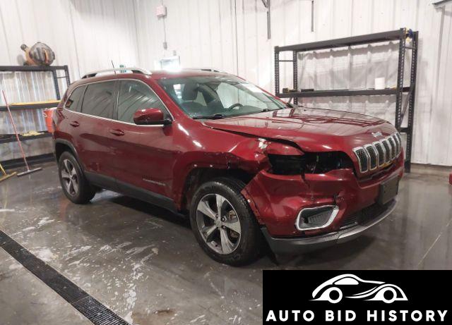 Jeep Cherokee Limited 4X4 2020 Red 3.2L