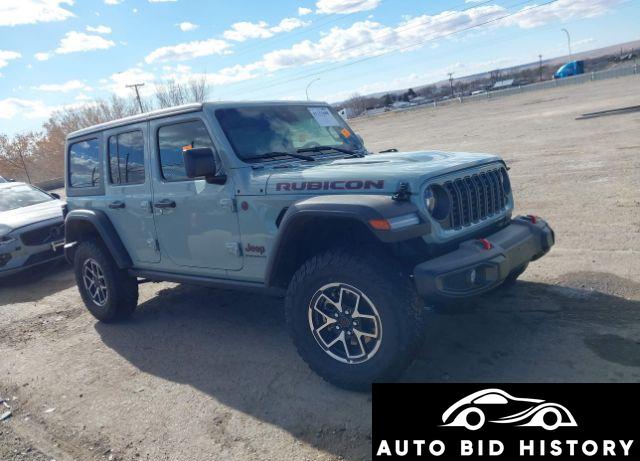 Jeep Wrangler 4-Door Rubicon 4X4 2024 Gray 3.6L