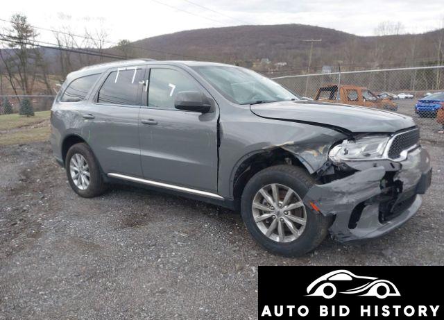 Dodge Durango Sxt Awd 2022 Gray 3.6L