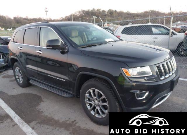 Jeep Grand Cherokee Limited 2014 Black 3.6L