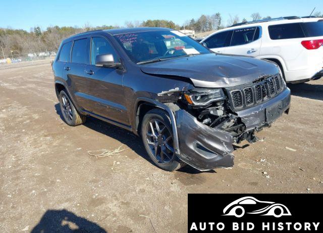 Jeep Grand Cherokee 80Th Anniversary 4X4 2021 Gray 3.6L