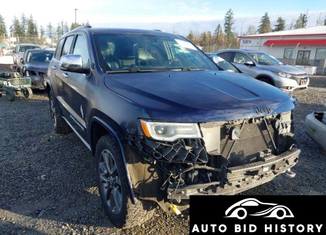 Jeep Grand Cherokee Overland 4X4 2018 Dark Blue 3.6L