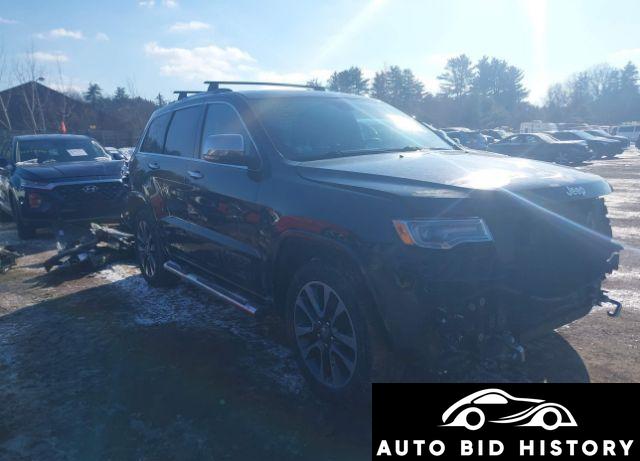 Jeep Grand Cherokee Overland 4X4 2017 Black 3.6L