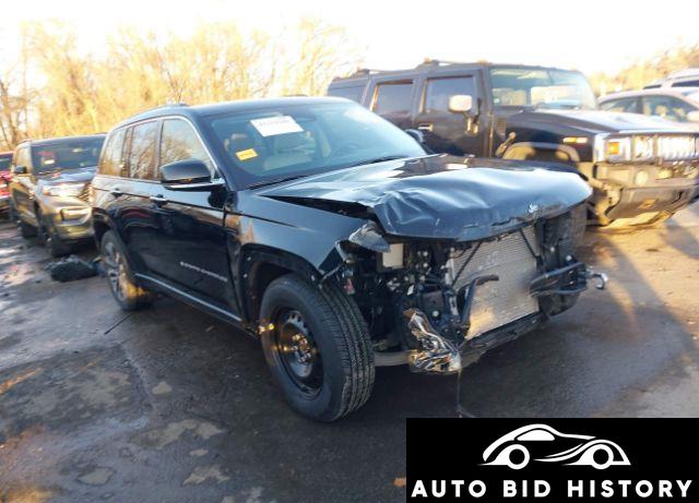 Jeep Grand Cherokee Overland 4X4 2023 Black 3.6L