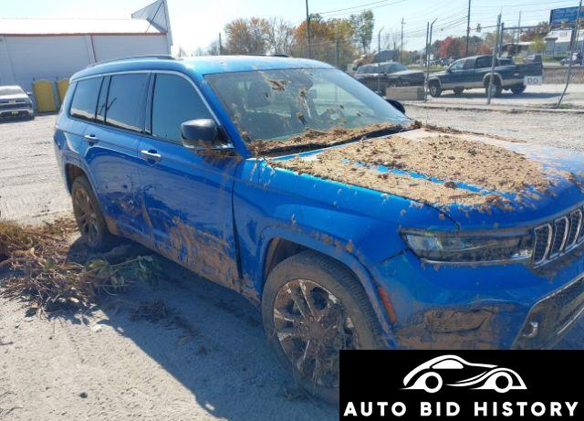 Jeep Grand Cherokee L Overland 4X4 2023 Blue 3.6L