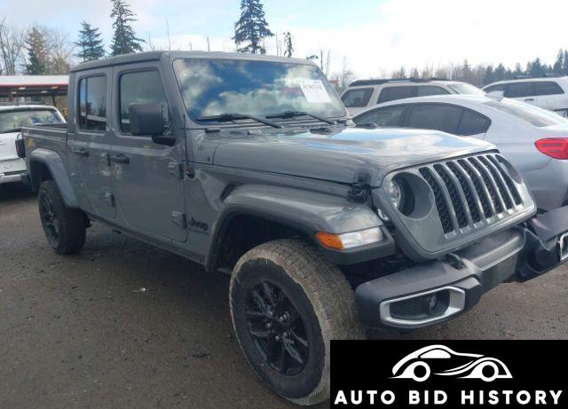 Jeep Gladiator Sport S 4X4 2021 Gray 3.6L