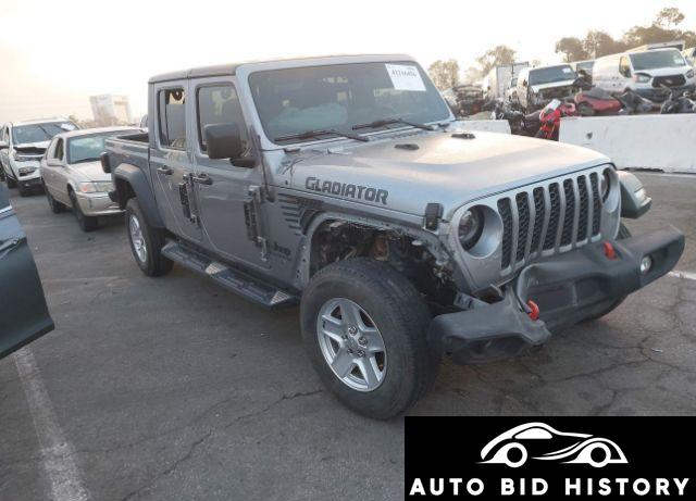 Jeep Gladiator Sport S 4X4 2020 Gray 3.6L