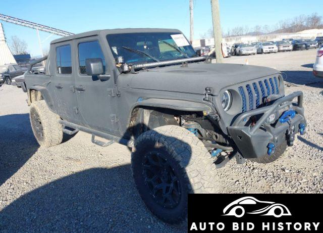 Jeep Gladiator Sport S 4X4 2020 Gray 3.6L