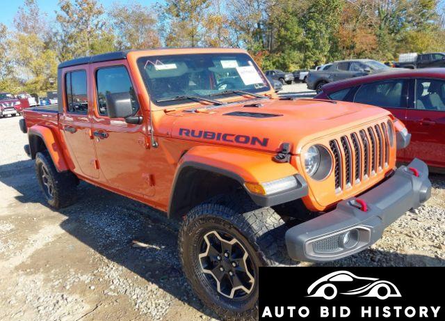 Jeep Gladiator Rubicon 4X4 2020 Orange 3.6L