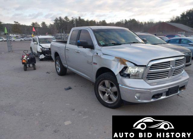 Ram 1500 Big Horn  4X4 6'4 Box 2017 Gray 5.7L