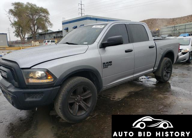 Ram 1500 Classic Slt 2021 Silver 3.6L  6