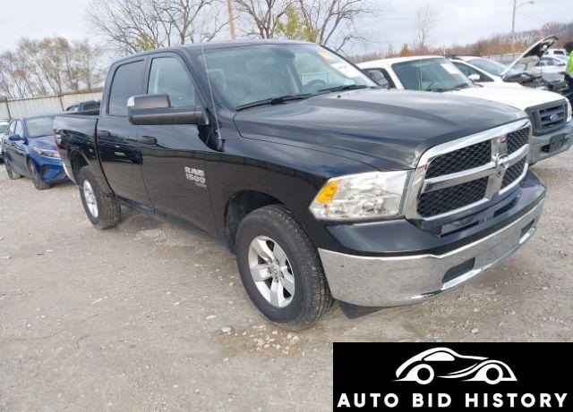 Ram 1500 Classic Slt  4X4 5'7 Box 2023 Black 3.6L
