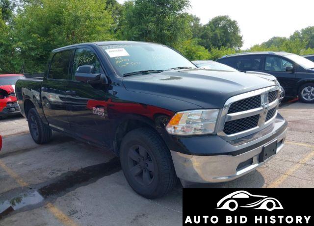 Ram 1500 Classic Slt  4X4 5'7 Box 2023 Black 3.6L