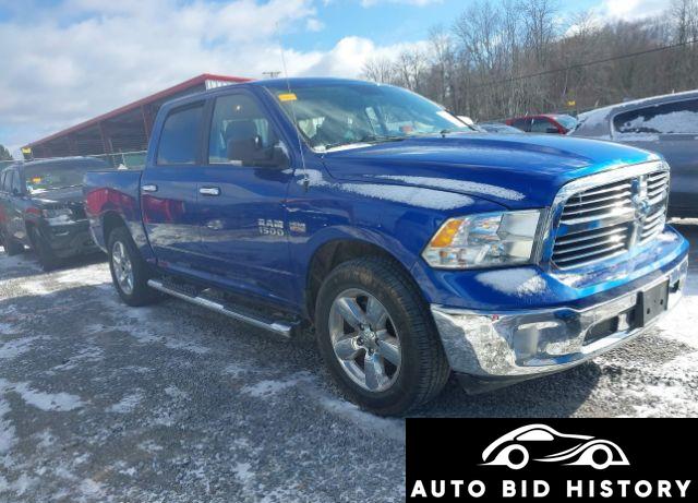 Ram 1500 Big Horn  4X4 5'7 Box 2017 Blue 5.7L