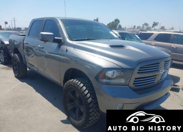 Ram 1500 Sport 2013 Gray 5.7L