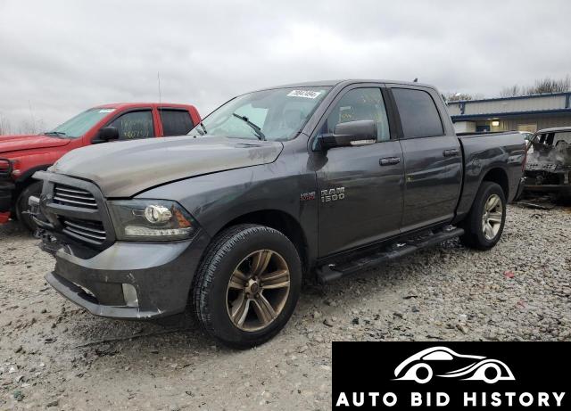 Ram 1500 Sport 2017 Gray 5.7L  8