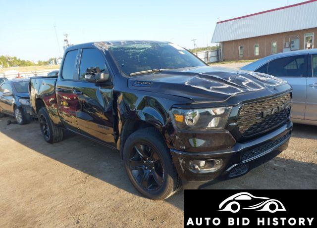 Ram 1500 Big Horn Quad Cab 4X2 6'4 Box 2023 Black 3.6L