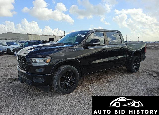 Ram 1500 Laramie 2019 Black 5.7L  8