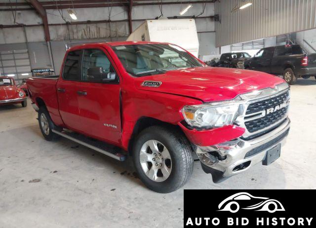 Ram 1500 Big Horn Quad Cab 4X4 6'4 Box 2023 Red 3.6L