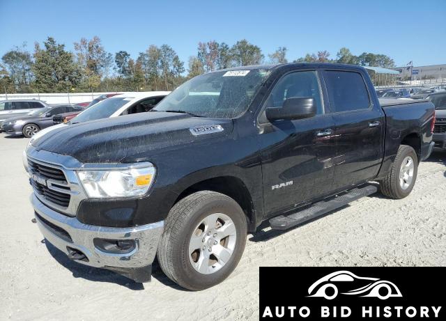 Ram 1500 Big Horn/Lone Star 2020 Black 3.6L  6