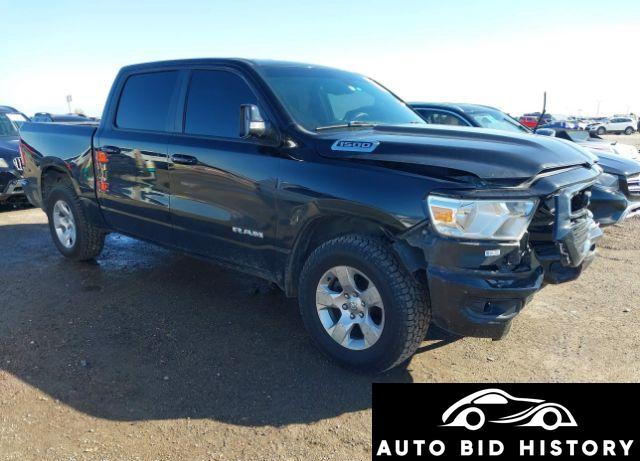 Ram 1500 Big Horn/Lone Star  4X4 5'7 Box 2019 Black 3.6L