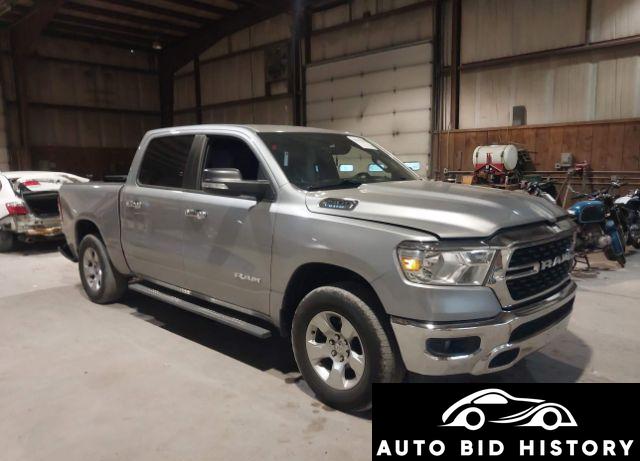 Ram 1500 Big Horn  4X4 5'7 Box 2022 Gray 3.6L