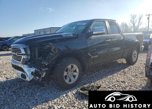 Ram 1500 Laramie 2020 Black 5.7L  8