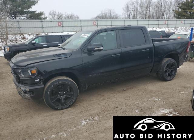 Ram 1500 Big Horn/Lone Star 2021 Black 5.7L  8