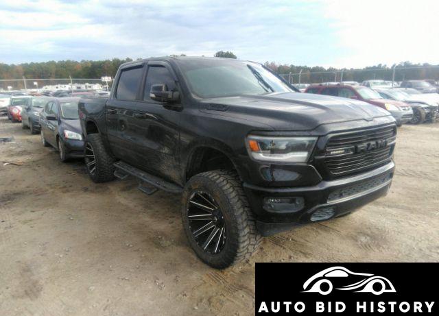 Ram 1500 Big Horn/Lone Star  4X4 5'7 Box 2019 Black 5.7L