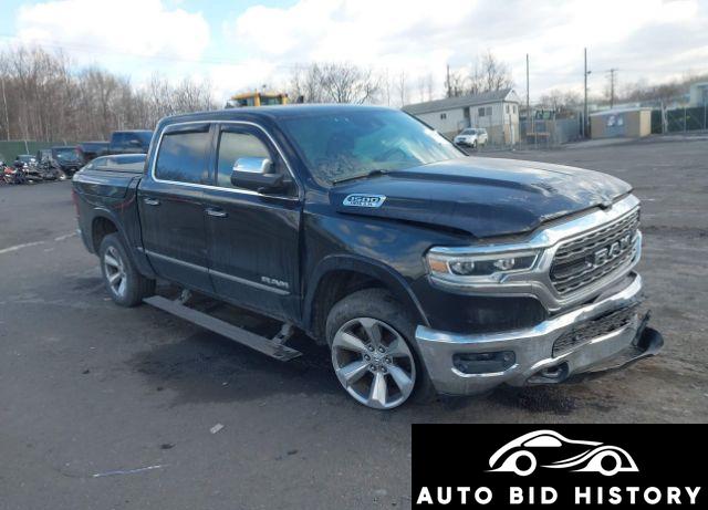 Ram 1500 Limited  4X4 5'7 Box 2020 Black 5.7L