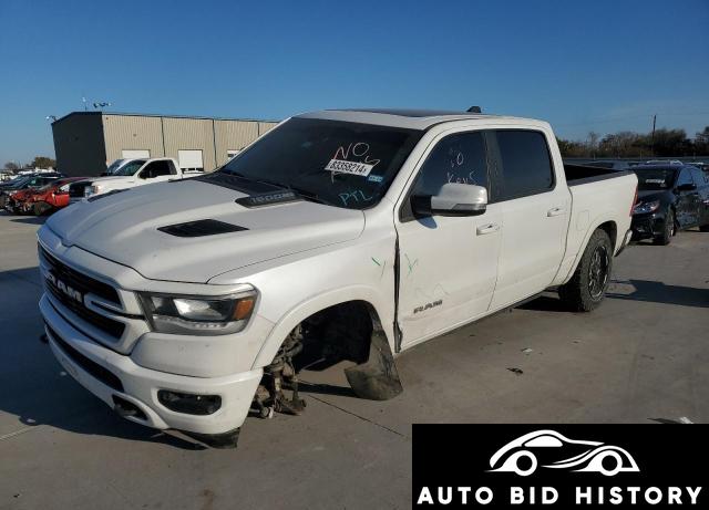 Ram 1500 Laramie 2019 White 5.7L  8