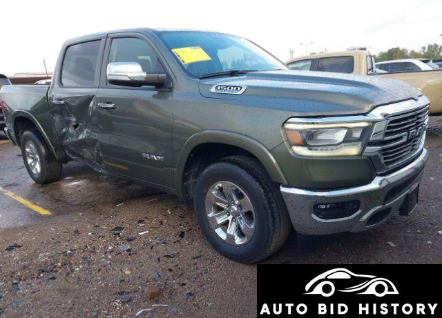 Ram 1500 Laramie  4X4 5'7 Box 2021 Green 5.7L