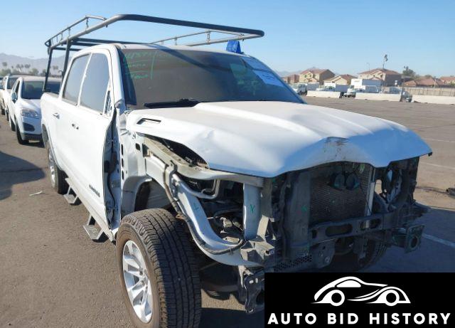 Ram 1500 Laramie  4X4 5'7 Box 2020 White 5.7L