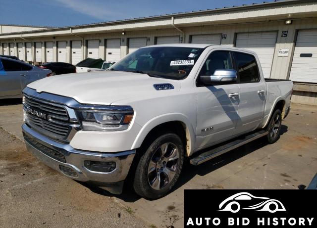 Ram 1500 Laramie 2020 White 5.7L  8