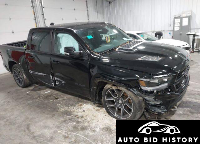 Ram 1500 Laramie  4X4 5'7 Box 2019 Black 5.7L