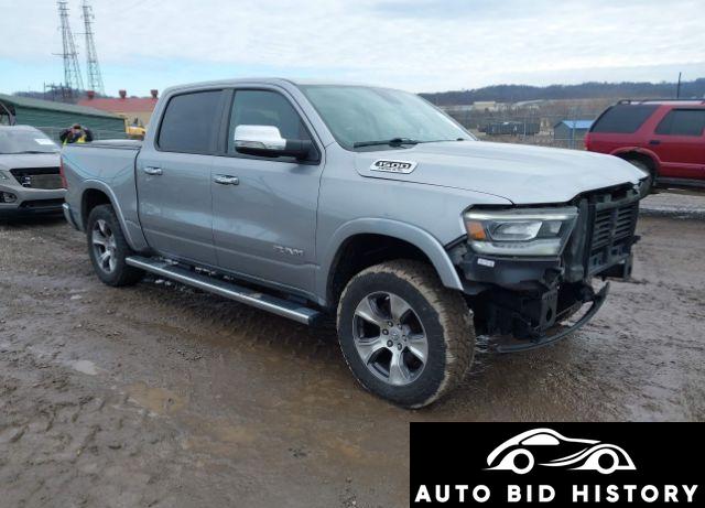 Ram 1500 Laramie  4X4 5'7 Box 2020 Silver 5.7L