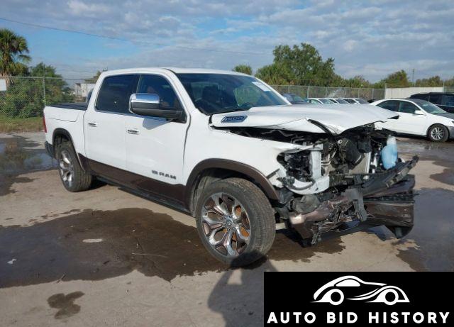 Ram 1500 Limited Longhorn  4X4 5'7 Box 2021 White 5.7L