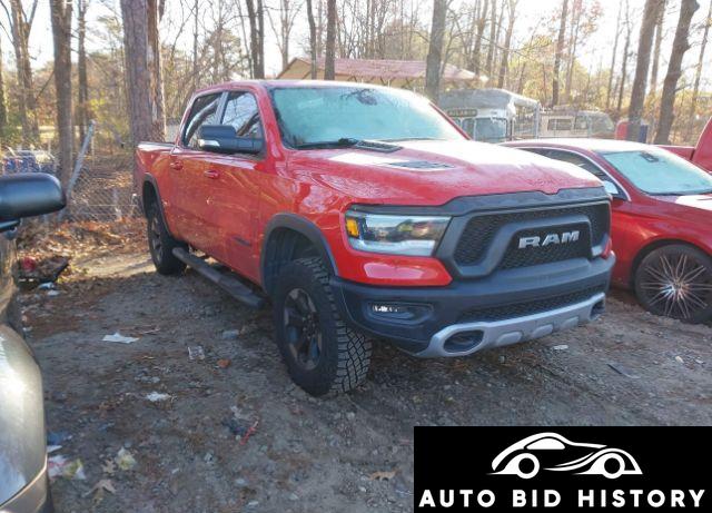 Ram 1500 Rebel  4X4 5'7 Box 2020 Red 5.7L