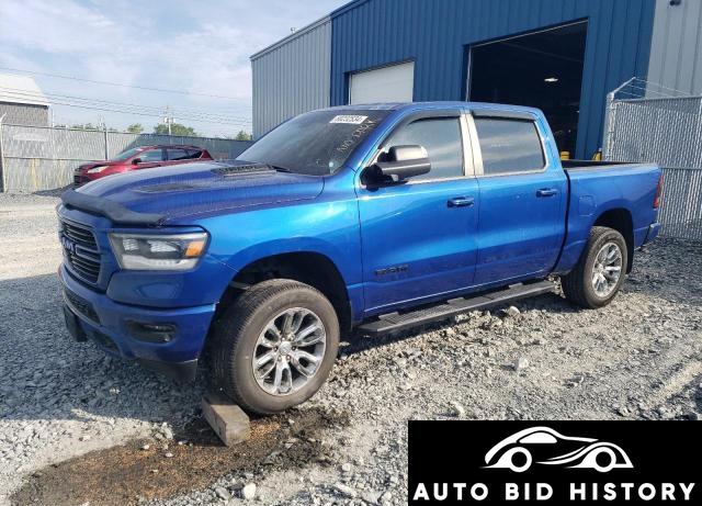 Ram 1500 Rebel 2019 Blue 5.7L  8
